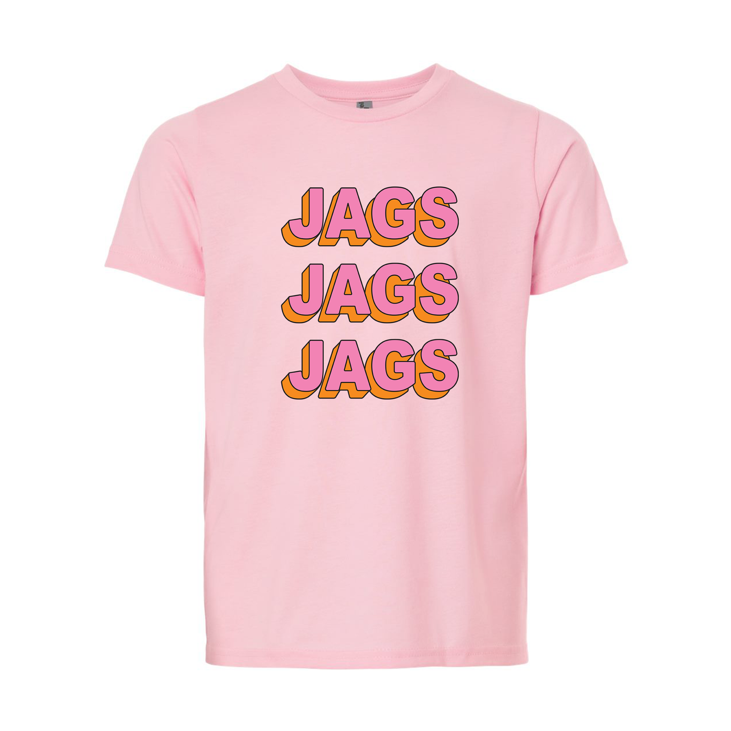 JAGS JAGS JAGS | Adult Pink T-Shirt