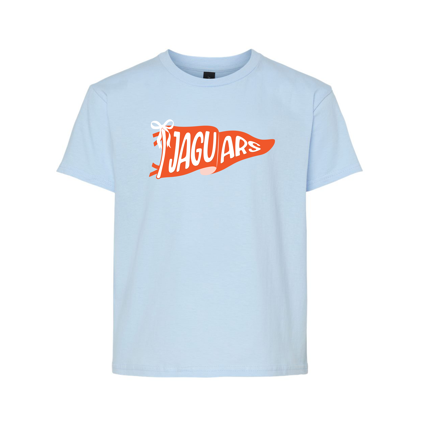 Jaguars Pennant | Adult Light Blue T-Shirt