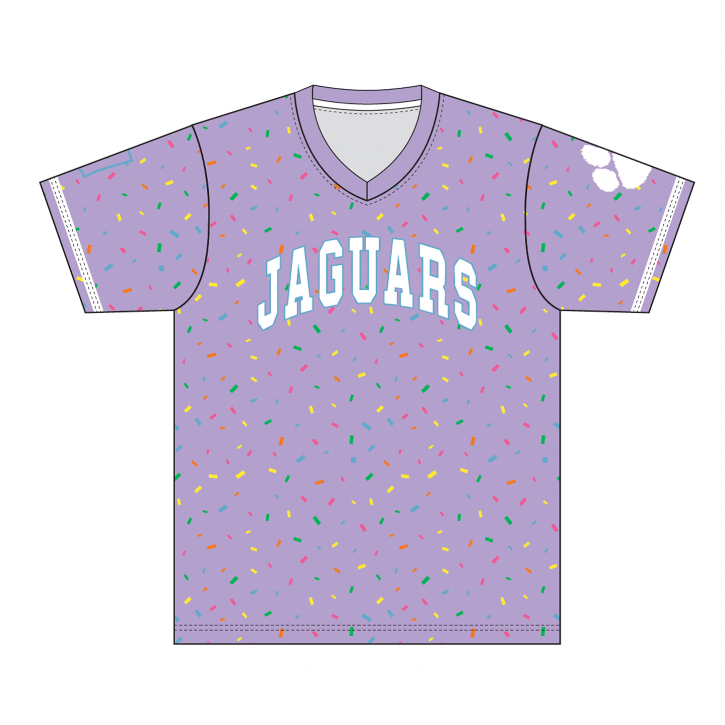 Jaguars | Adult Lavender Sprinkle Jersey