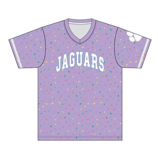 Jaguars | Youth Lavender Sprinkle Jersey