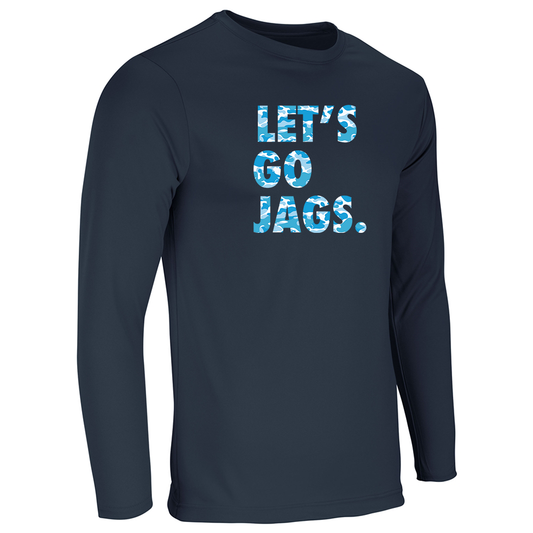 Let's Go Jags Performance Long-Sleeve T-Shirt